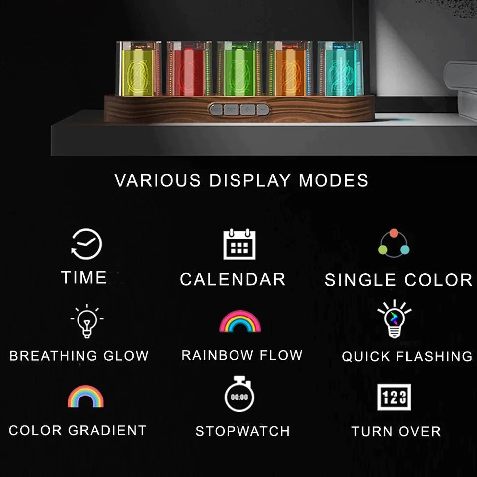 RGB Luminotron Digital Clock