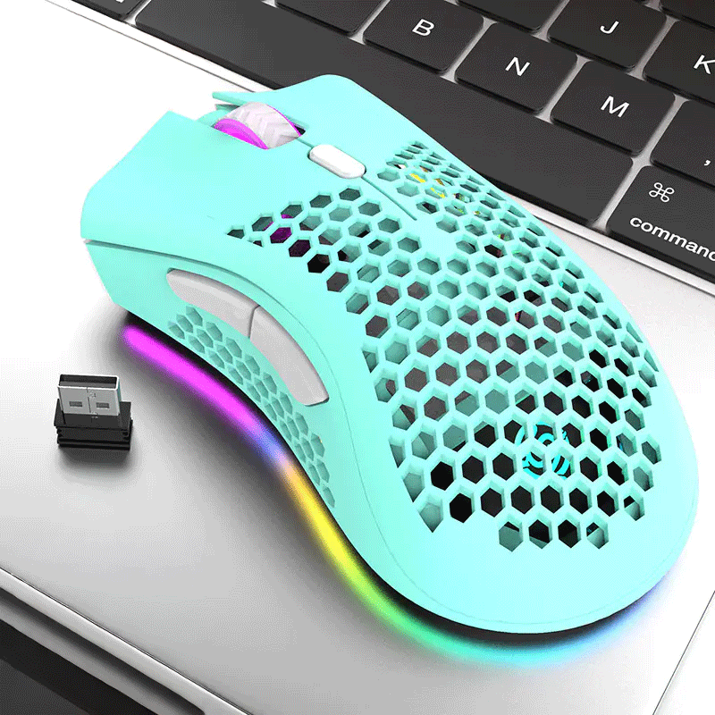 BM600 Wireless Gaming Mouse with RGB Lighting