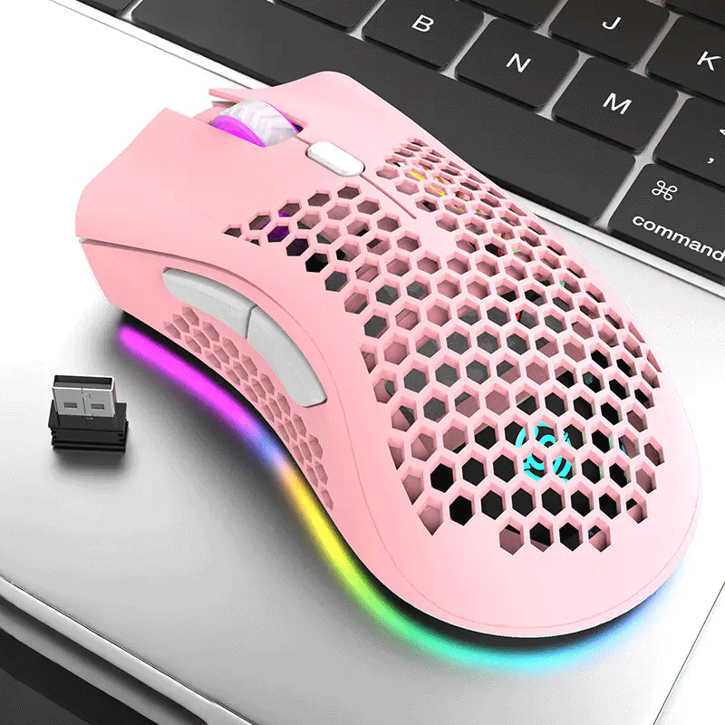 BM600 Wireless Gaming Mouse with RGB Lighting