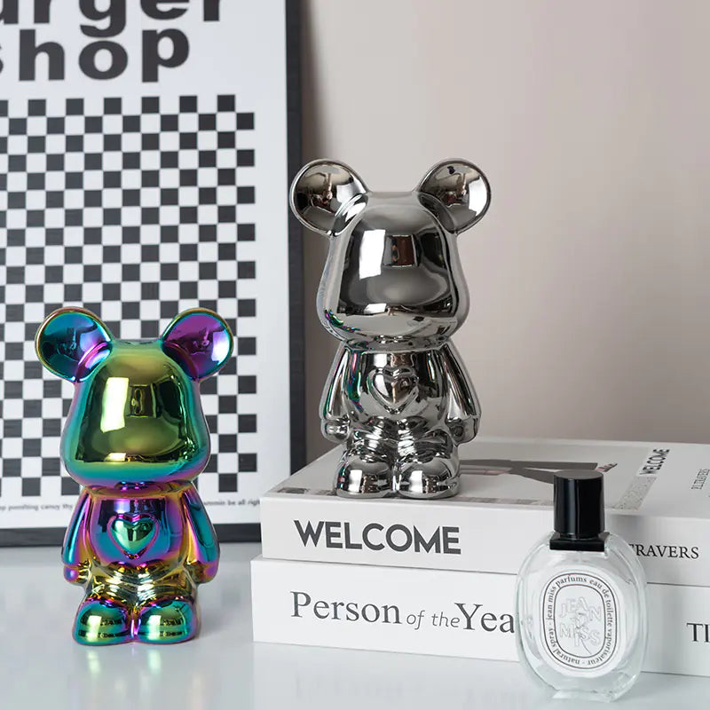 electroplated-bear-ornament-collection