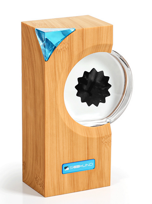 Magnetic Ferrofluid Speaker with Music Rhythm Lamp