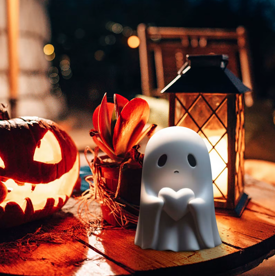 Halloween Love Ghost Ornament