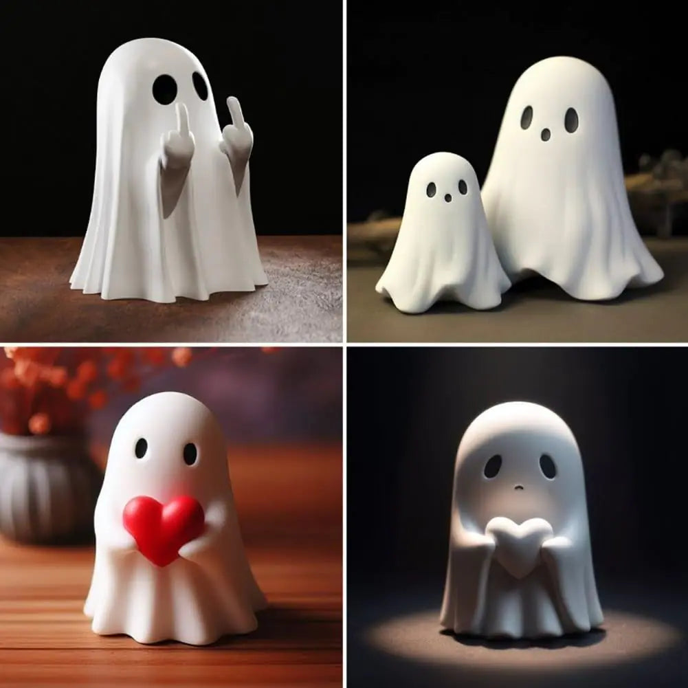 Halloween Love Ghost Ornament