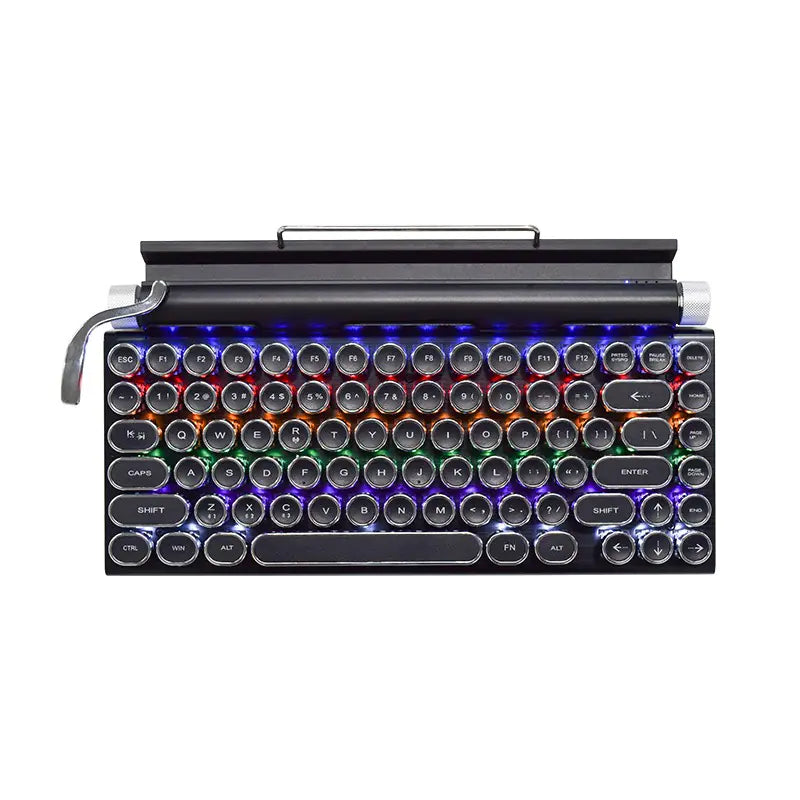 Retro Wireless Typewriter Keyboard