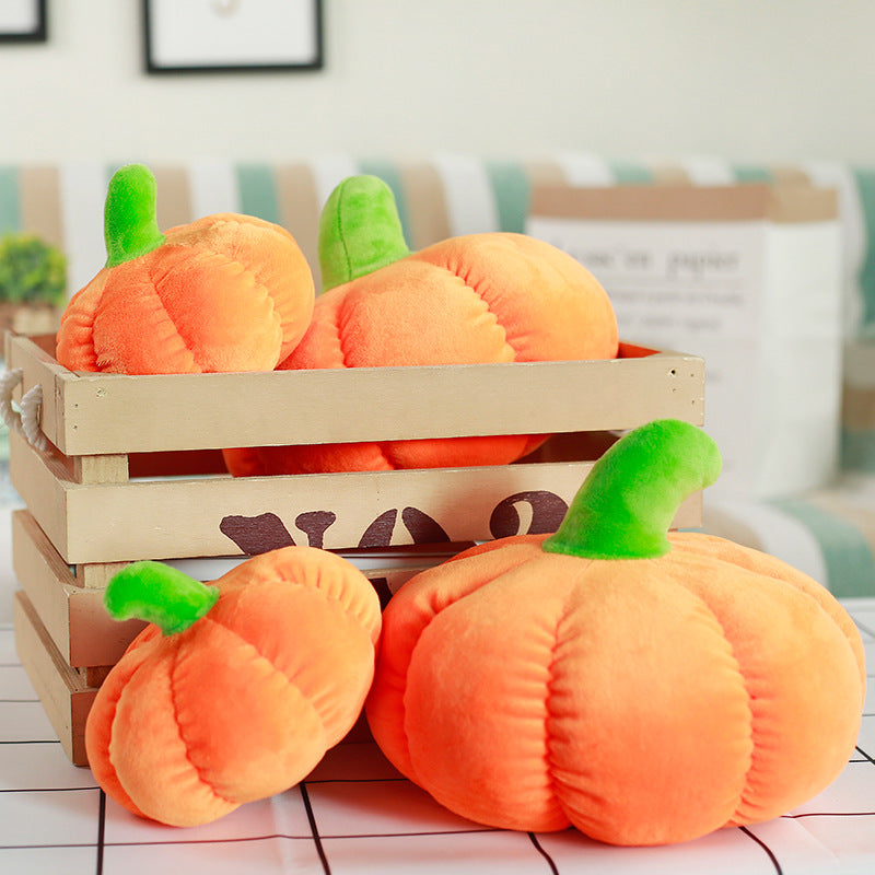 Plush Pumpkin Pillow