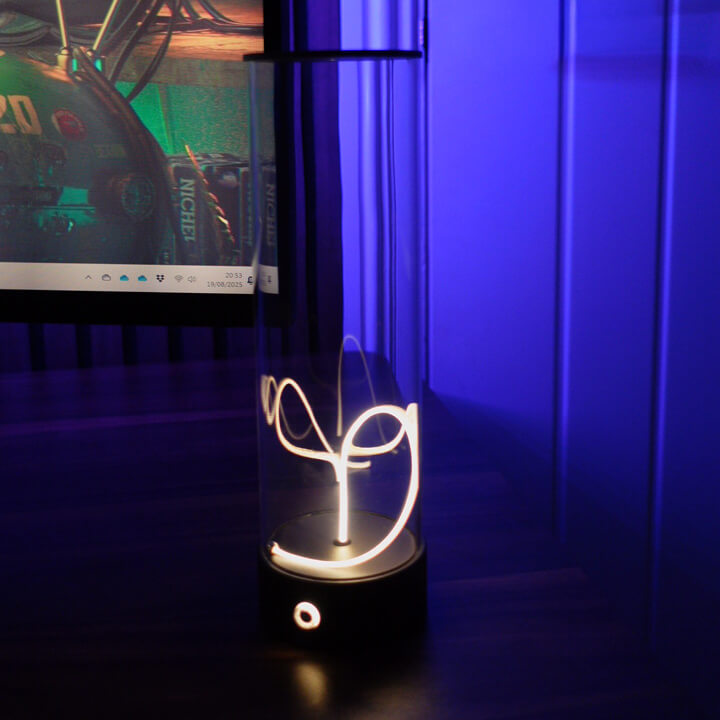 Quantum Magnetic Suction Lamp