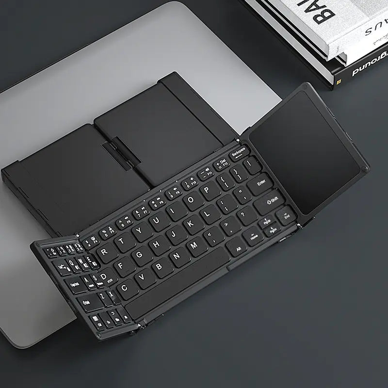 Folding Mini Keyboard with Touchpad