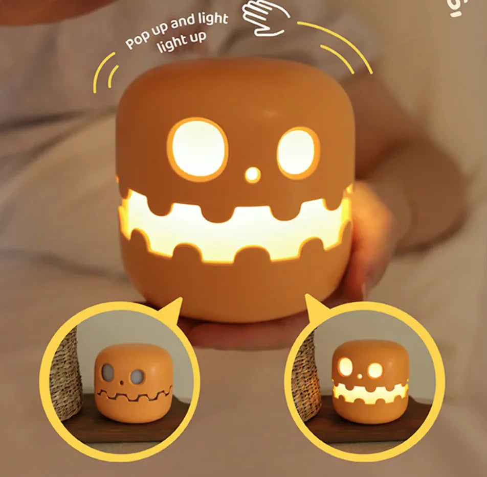 Autumn Vibes Pumpkin Lamp at Oddly Epic