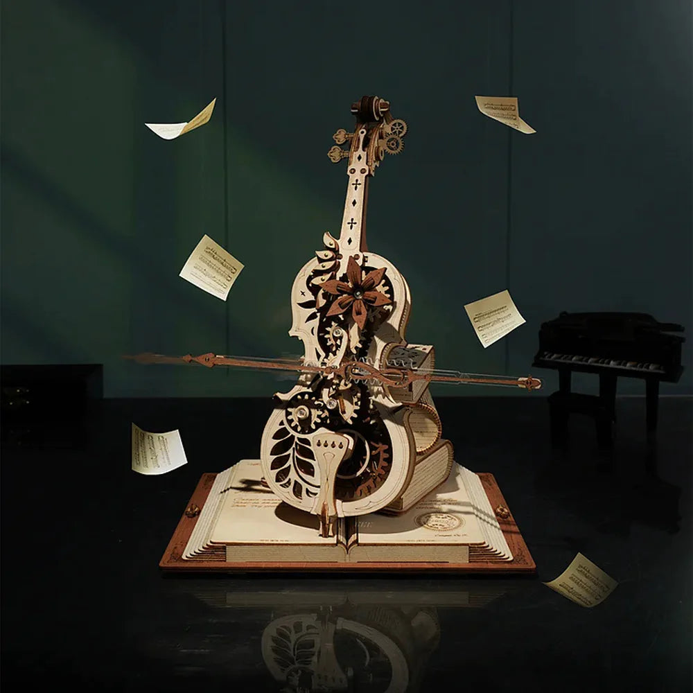 Buildable cello kit for music lovers