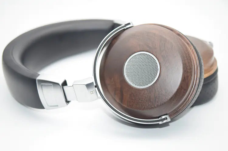 Classic Wooden Over Ear Headphones