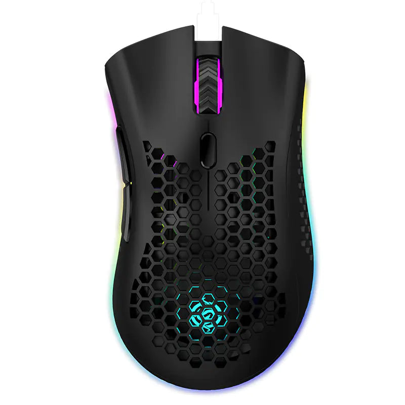 BM600 Wireless Gaming Mouse with RGB Lighting