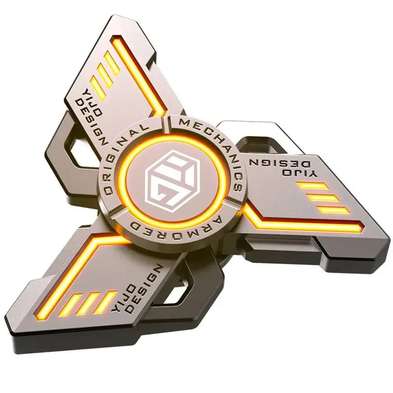 Glowing spinner for stress relief and fun