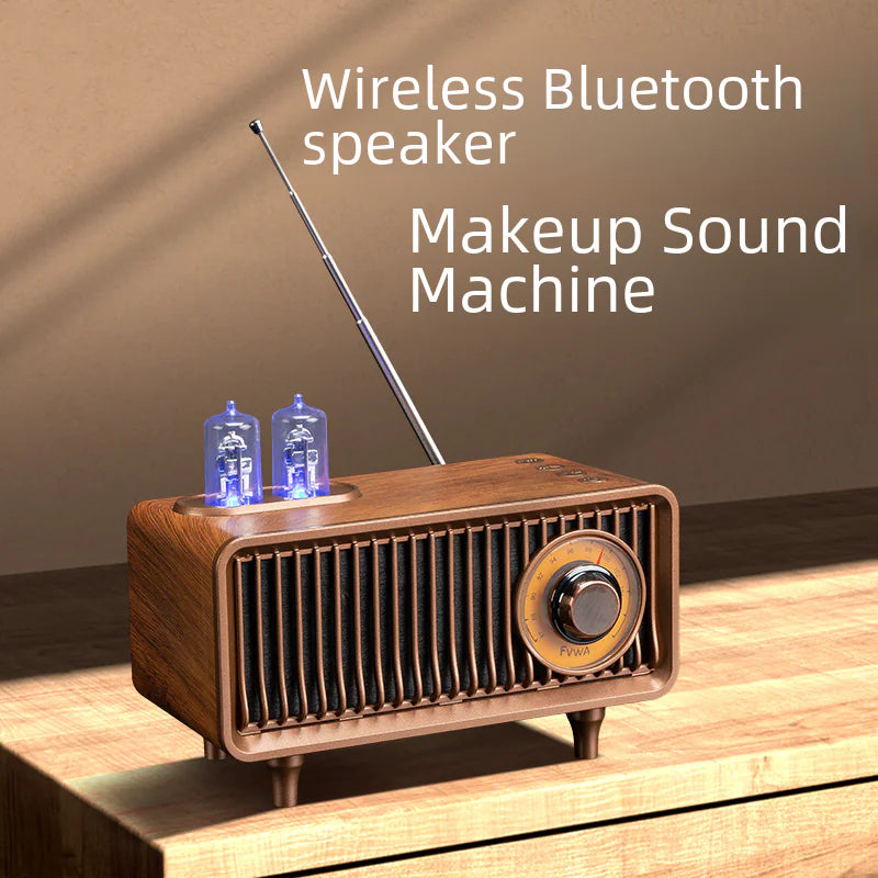 Giftable retro speaker with modern sound quality