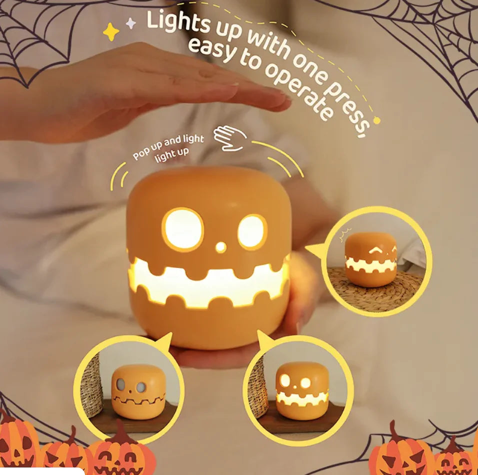 Soft Glow Pumpkin Lamp