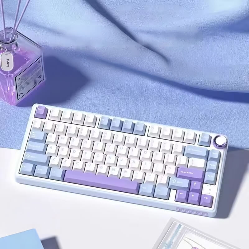 R75 Pro wireless mechanical gaming keyboard with RGB lighting
