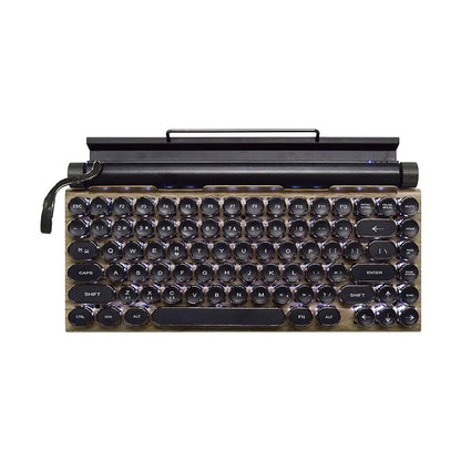 Retro Wireless Typewriter Keyboard