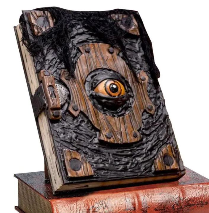 Cursed Demon Eye Halloween Book Decoration