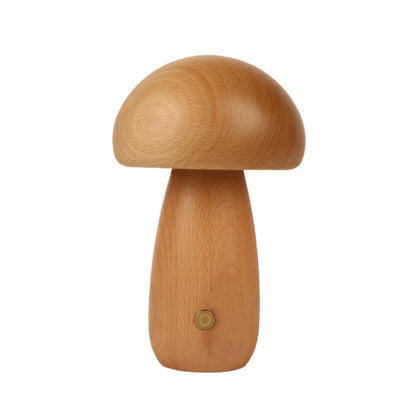 Wooden Mushroom LED Night Light
