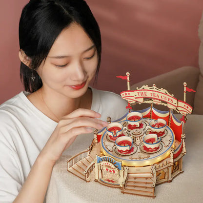 3D wooden puzzle for music lovers