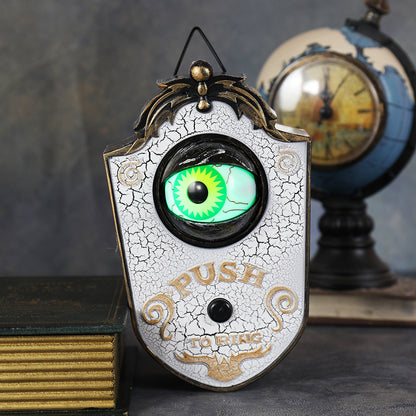Animated Eyeball Halloween Doorbell Decoration