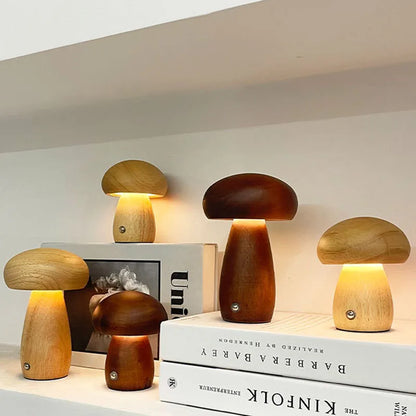 Retro Mushroom LED Night Light