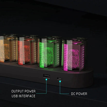 RGB Luminotron Digital Clock
