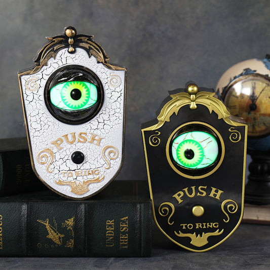 Animated Eyeball Halloween Doorbell Decoration