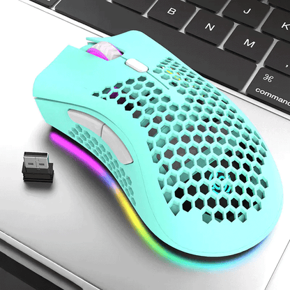 BM600 Wireless Gaming Mouse with RGB Lighting