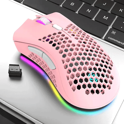 BM600 Wireless Gaming Mouse with RGB Lighting