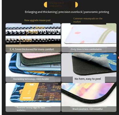 Gojo & Geto Monochrome Anime Mouse Mat