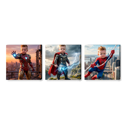 Personalised Kids Prints - Superhero