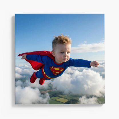 Personalised Kids Prints - Superhero