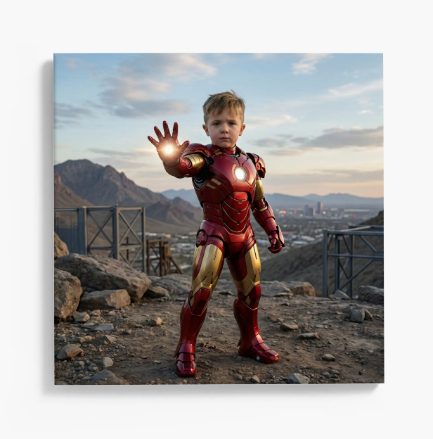 Personalised Kids Prints - Superhero