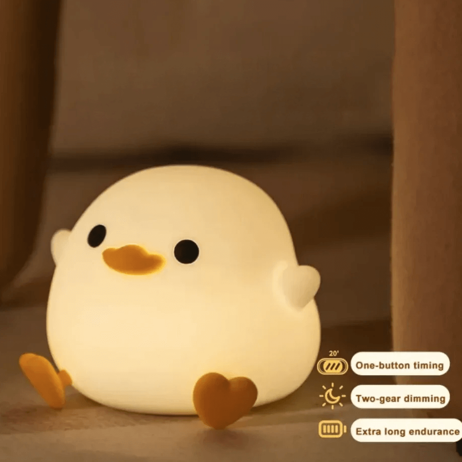 Doudou Duck Silicone Night Light