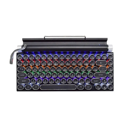 Retro Wireless Typewriter Keyboard