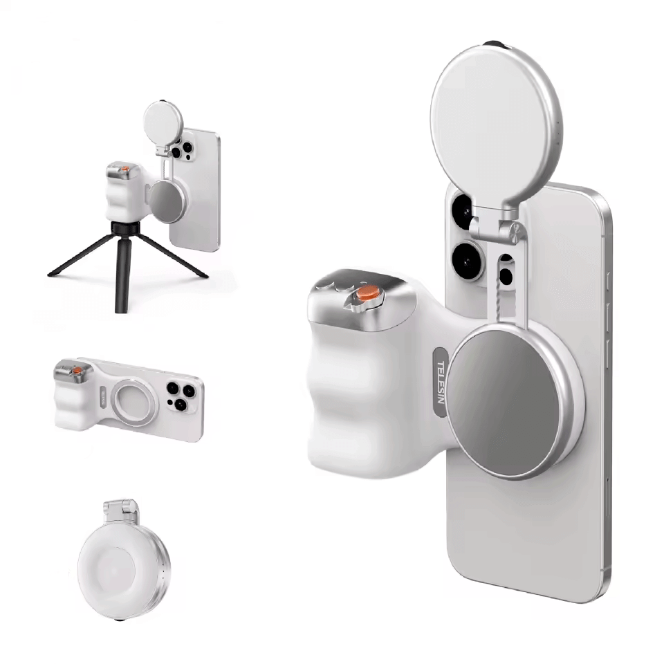 Magnetic Phone Camera Grip