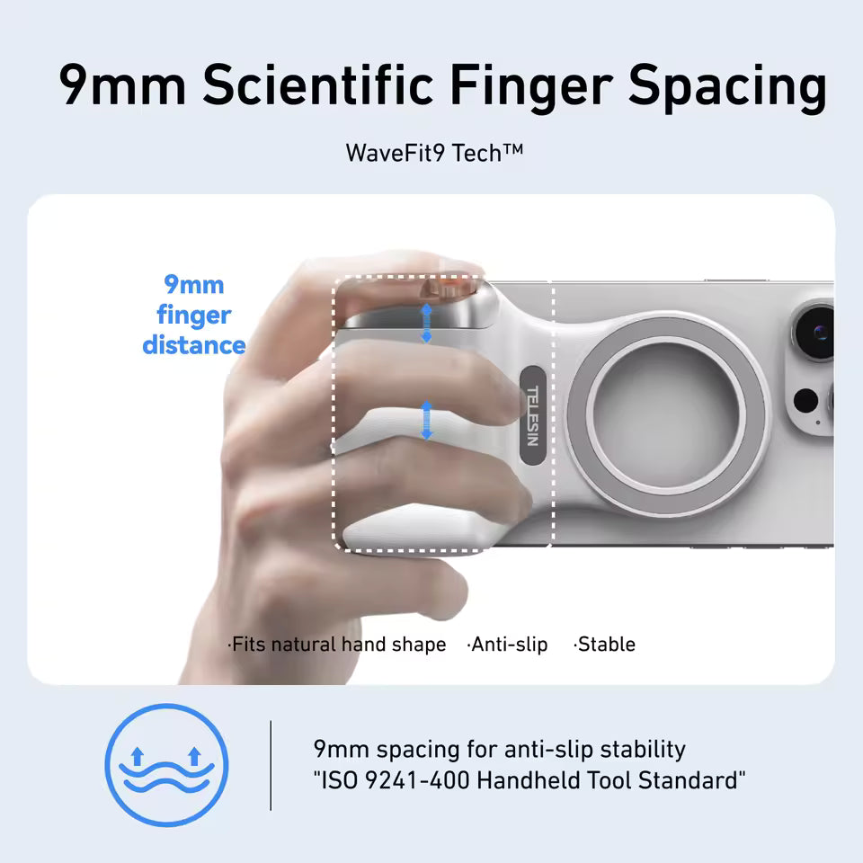 Magnetic Phone Camera Grip