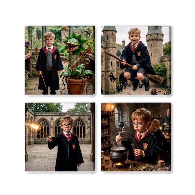 Personalised Kids Prints - Wizard