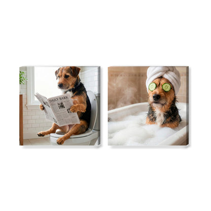 Personalised Pet Prints - Bathroom