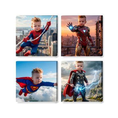 Personalised Kids Prints - Superhero