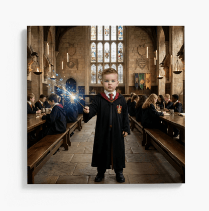 Personalised Kids Prints - Wizard