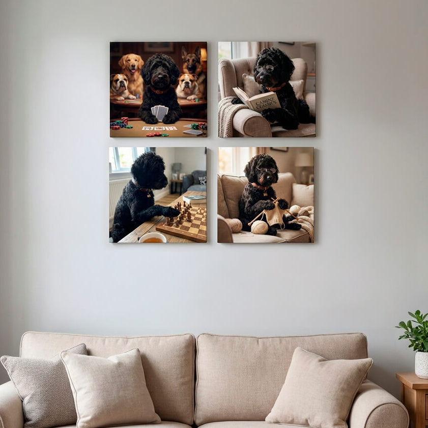 Personalised Pet Prints - Living Room