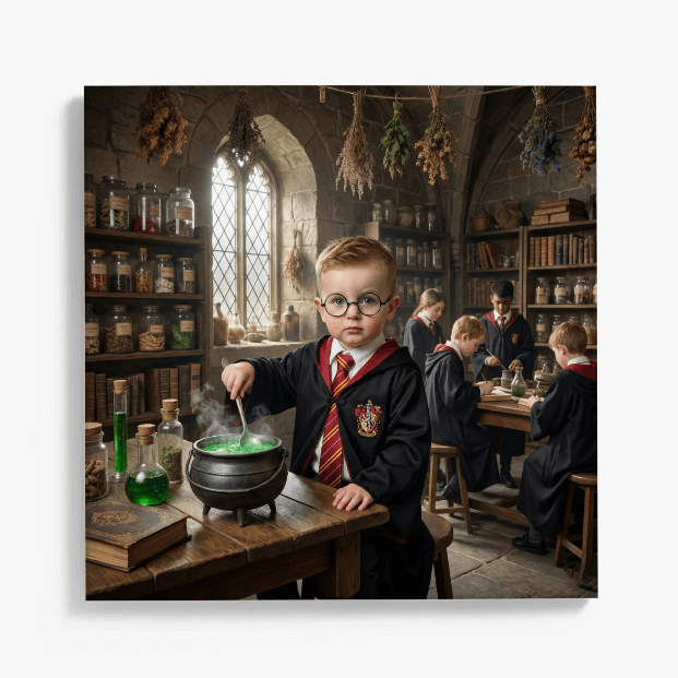 Personalised Kids Prints - Wizard