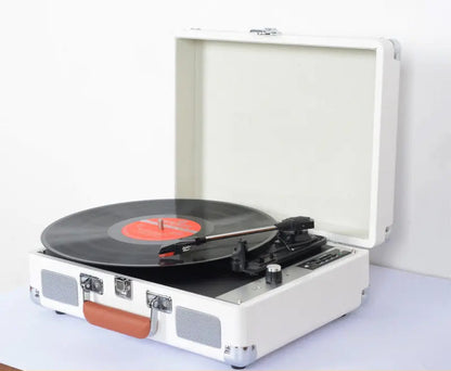 Portable Bluetooth Turntable – Vinyl Record Player