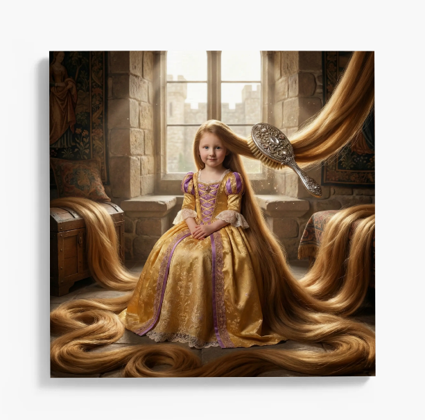 Personalised Kids Prints - Princess