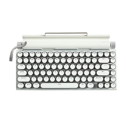 Retro Wireless Typewriter Keyboard