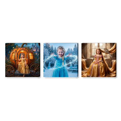 Personalised Kids Prints - Princess