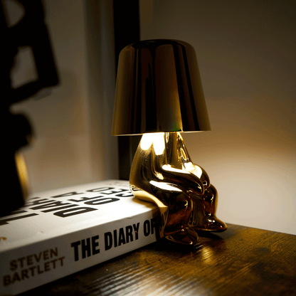 Thinker Statue Desk Lamp