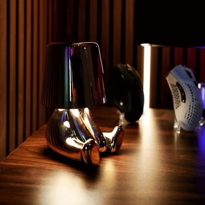 Thinker Statue Desk Lamp