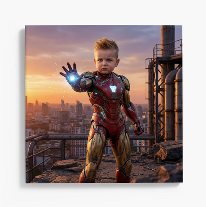 Personalised Kids Prints - Superhero